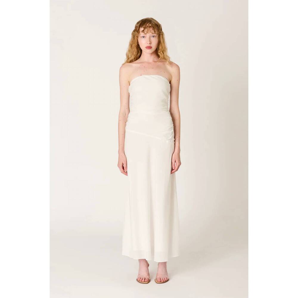 NEW NIA caricia dress in white